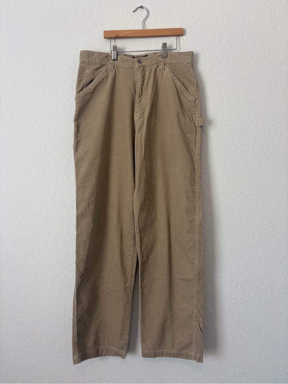 Ralph Lauren Men's Khaki Straight-Leg Chinos 31-32
